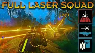 Helldivers 2 - the full laser light show special