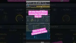 30-day Stock Music Licensing Challenge. #musiclicensing #stockmusic #stockmusiclicensing