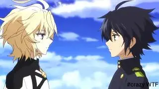 [AMV] аниме "Последний Серафим" (аниме-клип) "Owari no Seraph" Mika X Yuu.