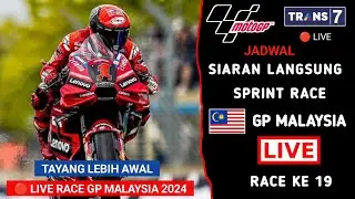 Jadwal Siaran Langsung Sprint Race MotoGP Malaysia 2024 | MotoGP Malaysia 2024 Live Trans 7