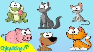 El Sonido de los Animales - Canción Infantil - aprende los animales - animación para niños