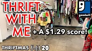 ONE ITEM SCORE THRIFTING IN GOODWILL! Come THRIFT WITH ME & THRIFT HAUL