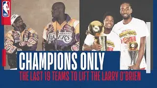 🏆 NOTHING BUT CHAMPIONS!!! | Look back at the last 19 NBA Champs...who was the best?