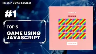 Build a Memory Game with HTML, CSS, and JavaScript - Complete Step-by-Step Tutorial