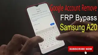 Samsung A20 FRP Bypass without PC || Android 10/11 ||A20 Google Account Bypass