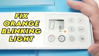 Fix Orange Blinking Light on HP DeskJet 3755 Printer