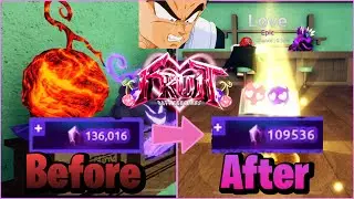 Spending 30K+ GEMS To Get Love Fruit In Fruit Battlegrounds…