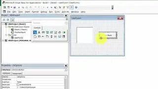 Excel VBA How to Display or Hide Controls on UserForm Using Command Button