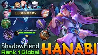 Legendary Hanabi Underrated Marksman Carry The Game - Top 1 Global Hanabi by ShadowFiend - MLBB