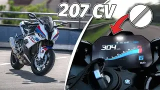 BMW S1000RR 2021 on the AUTOBAHN at 300 KM/H 🤯