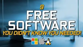 9 Free Software You Didn't Know You Needed! (2025 Update)