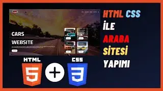 Html Css ile Araba Sitesi Yapımı - Basit Website Yapımı (1)