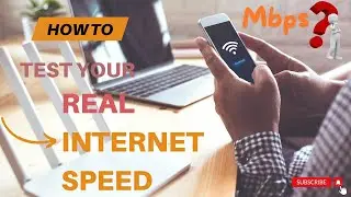 How to test my real internet speed | internet speed test