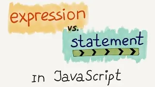 Expressions vs. Statements in JS / Intro to JavaScript ES6 programming, lesson 14