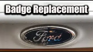 Ford Focus Mk3  - Rear Badge Replacement