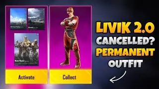 FREE PERMANENT OUTFIT, CLASSIC CRATE, PREMIUM CRATE IN PUBG MOBILE & BGMI | LIVIK 2.0 CANCELLED ?