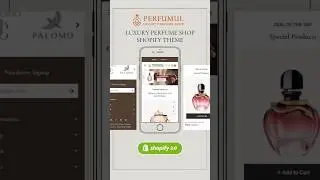 Boost your perfume business with Perfumul Theme #shorts #short #youtubeshorts ##trending #viralshort