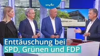 Landtagswahl in Thüringen: Große Enttäuschung bei SPD, Grünen und FDP | MDR THÜRINGEN JOURNAL | MDR