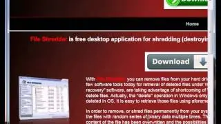 File shredder - Permanently delete your files!!