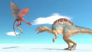 WYVERN & SPINOSAURUS vs EVERY UNIT - Animal Revolt Battle Simulator