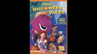 Opening To Barney's Halloween Party 2003 DVD