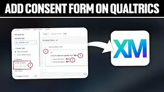 How To Add Consent Form on Qualtrics 2024! (Full Tutorials)