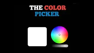 How to Create Color Picker in HTML & Javascript | CodingWithFun