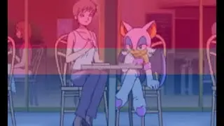 Topaz and Rouge being a queercoded duo for  5 and a half minutes