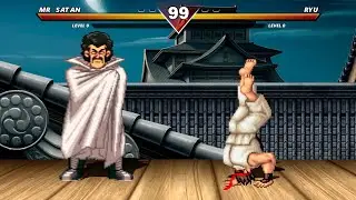 MR SATAN VS RYU - HIGH LEVEL INSANE FIGHT!