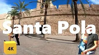 Walking in Santa Pola, Spain, October 2023, Part 1