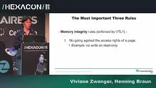 HEXACON2023 - Bypassing the HVCI memory protection by Viviane Zwanger and Henning Braun