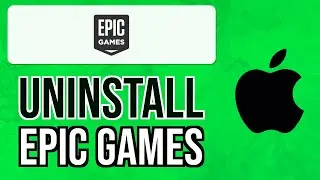 How to UNINSTALL EPIC GAMES LAUNCHER for Mac/MacOS 2024 | Remove Epic Games Launcher Mac