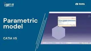 How to Create Formulas to form Parametric model | CATIA V5