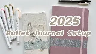 2025 Bullet Journal Setup ✿ Plan With Me ✿ Simple and Easy Bujo Setup