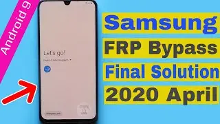 All Samsung 2020 April Frp Bypass Final Solution Android 9.0 Pie