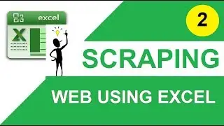 Tutorial 2 : Scraping data from website using Excel - GetElemenById function