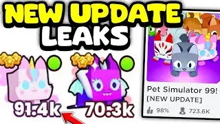 New UPDATE Leaks for Pet Simulator 99!