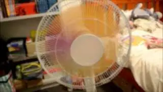 DIY RAINBOW FAN