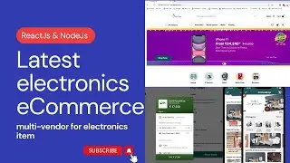 MultiVendor(#Demo) - Upcoming latest eCommerce website using React & Node