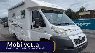 Mobilvetta 3 Berth Motorhome (2007 Model Video Tour)