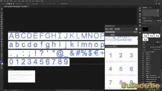 Photoshop FontSelf Making A Font