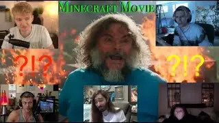 Streamers React To Minecraft Movie Trailer