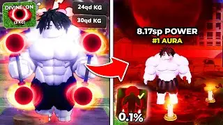 I Got The STRONGEST DIVINE WEIGHT and BEST Bloodborne Aura in Gym League! (Roblox)