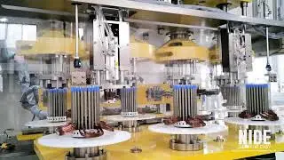 Automatic Motor Winding Machine | 8 Stations Stator Coil Winder