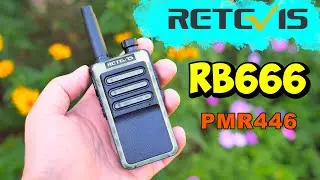 КОМПАКТНЫЕ РАЦИИ RETEVIS RB-666 pmr446 👉 16 КАНАЛОВ, Type-C, ДОК-СТАНЦИЯ, ФЛУОРЕСЦЕНТНЫЙ КОРПУС