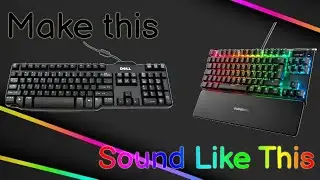 Change your Keyboard sound without Buying Anything!!! #shorts