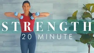 20 Minute Total Body Standing Strength Workout for Seniors & Beginners