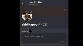 How to add profile picture on discord