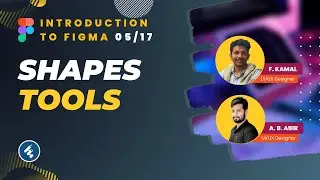 Introduction To Figma - Part 05/17 | Figma Shape | Figma Tutorial for Beginners