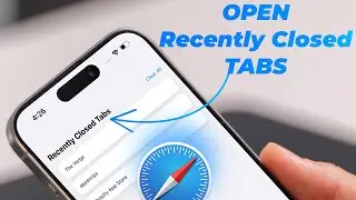 How to Recover Recently Closed Tabs in Safari on iPhone